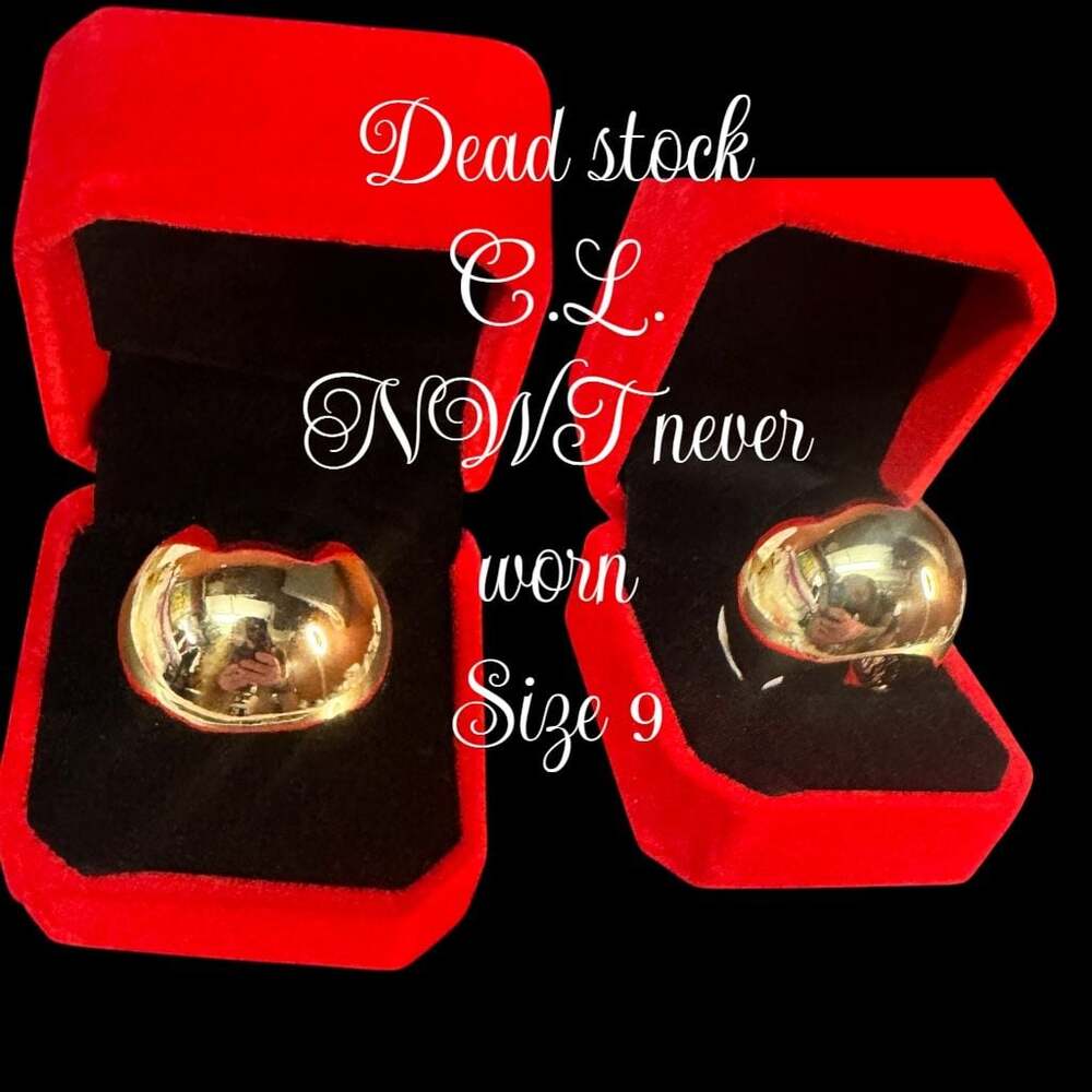 Vintage dead stock nwt Camille Lucie stamped initials